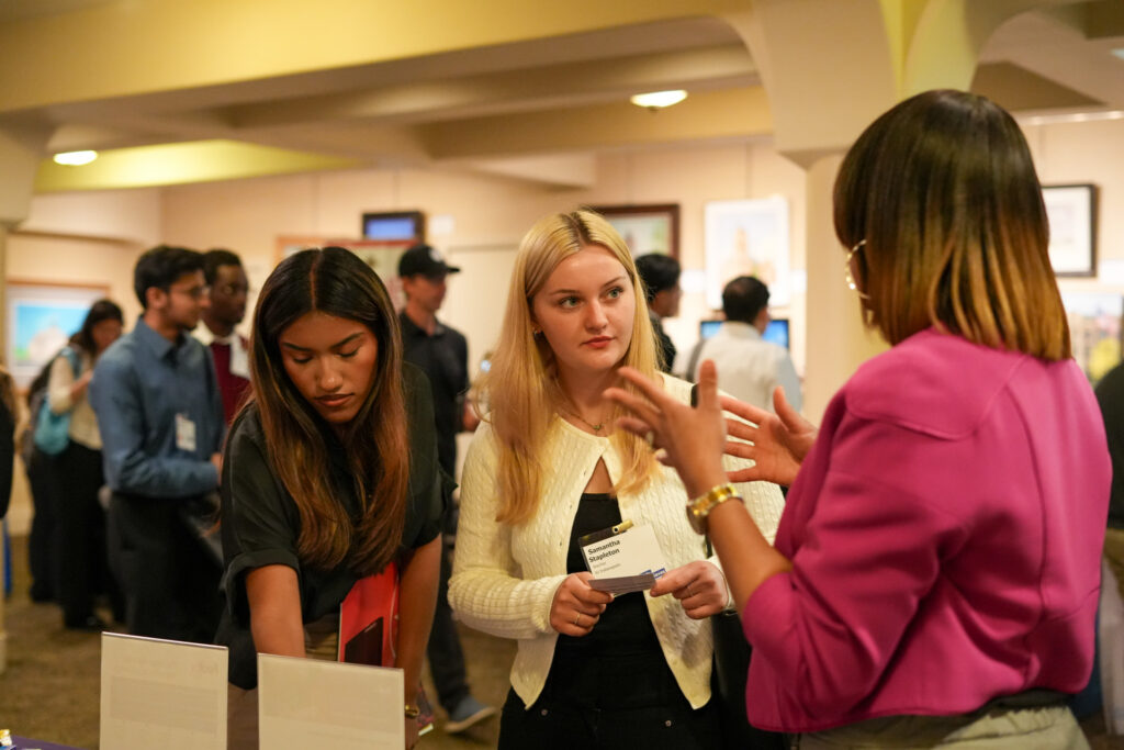 Students with Indy Achieves engaging at community event